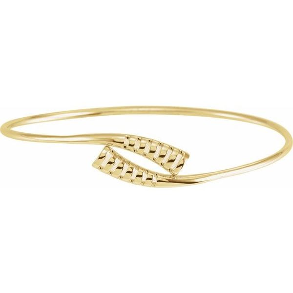 Bypass Bangle Bracelet