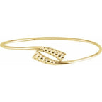 Bypass Bangle Bracelet