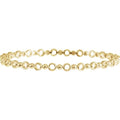 Geometric Bangle Bracelet
