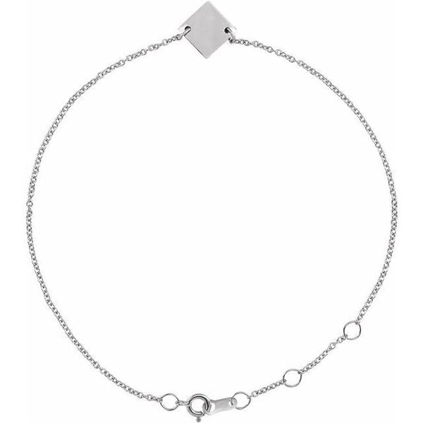 Engravable Geometric Bracelet