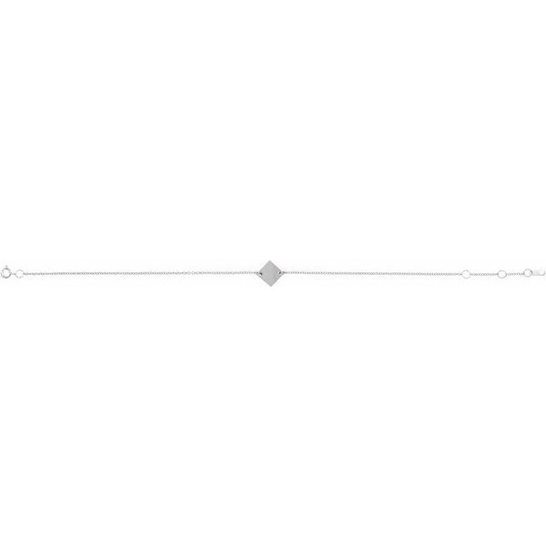 Engravable Geometric Bracelet - Image 2