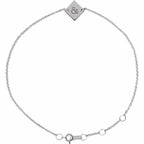Engravable Geometric Bracelet - Image 3