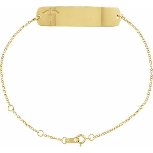 Engravable Medical Identification Bracelet