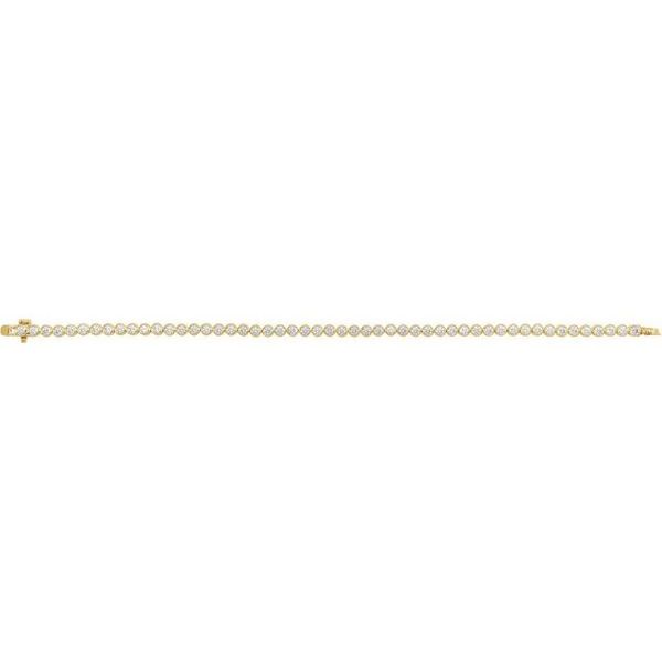 Bezel-Set Bracelet - Image 3