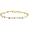 Lab-Grown Diamond Line Bracelet