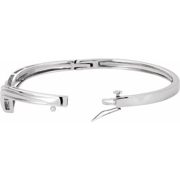 Hinged Bangle Bracelet - Image 2