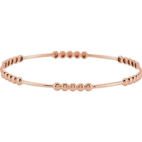 Bead Bangle Bracelet