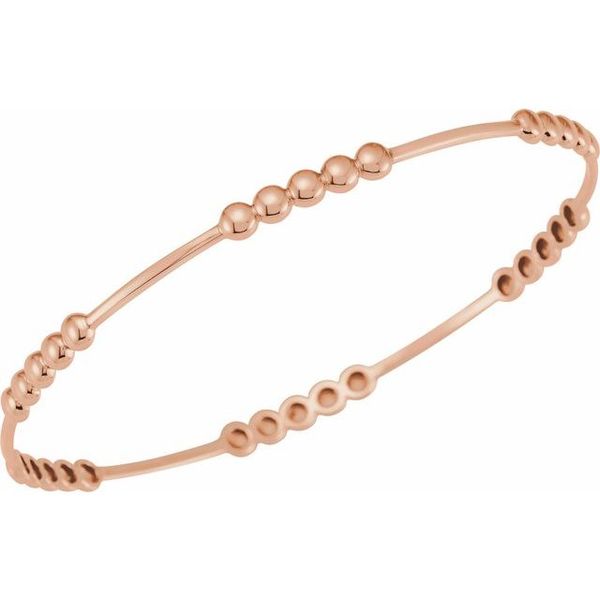 Bead Bangle Bracelet - Image 2