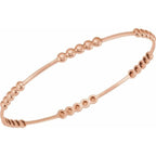 Bead Bangle Bracelet - Image 2
