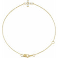 Sideways Cross Bracelet