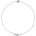 Solitaire Link Bracelet
