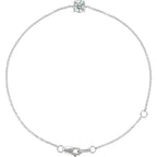 Solitaire Link Bracelet