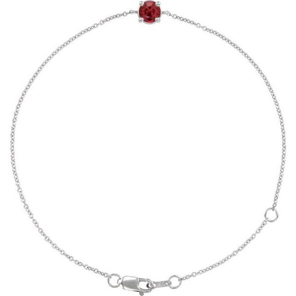 Solitaire Link Bracelet