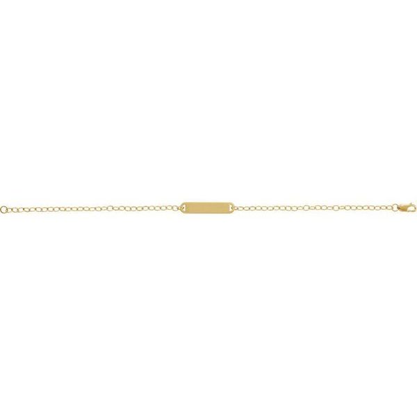 Engravable Bar Bracelet - Image 2