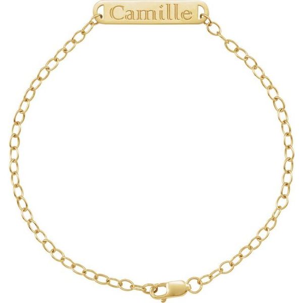 Engravable Bar Bracelet - Image 3
