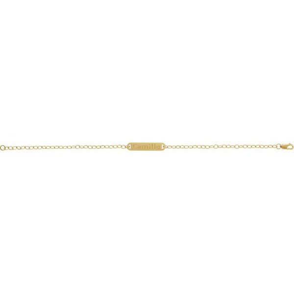Engravable Bar Bracelet - Image 4