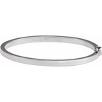 Engravable Hinged Bangle Bracelet