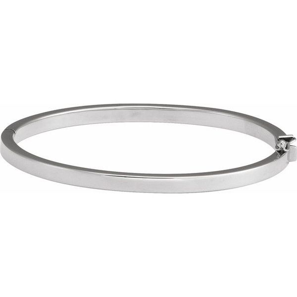Engravable Hinged Bangle Bracelet
