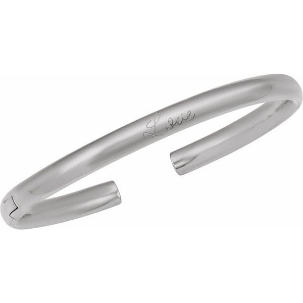 Hinged Cuff Bracelet - Image 4