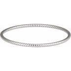 Twisted Bangle Bracelet