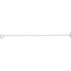 Heart & Paperclip-Style Bracelet - Image 2