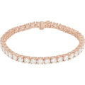 Lab-Grown Diamond Line Bracelet