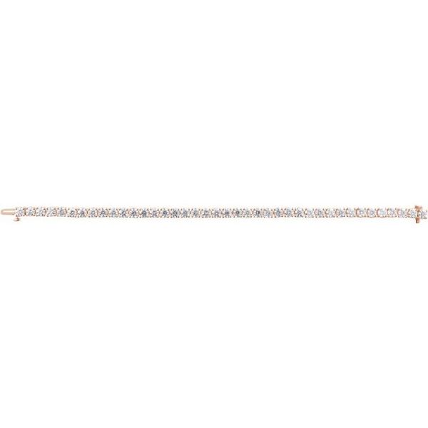 Lab-Grown Diamond Line Bracelet - Image 3