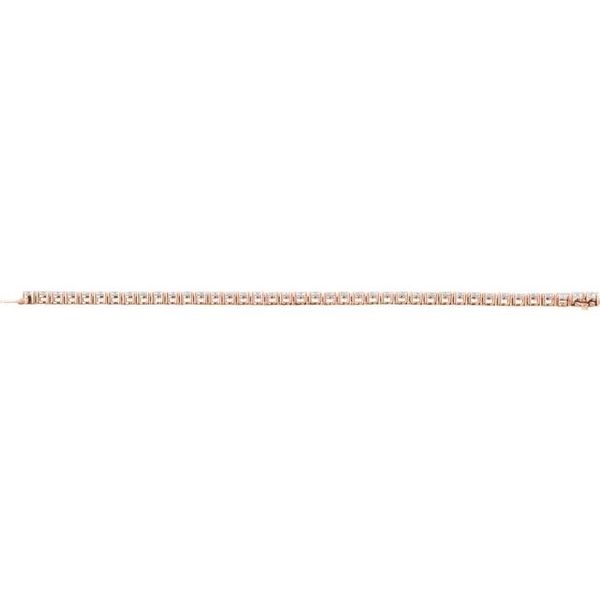 Lab-Grown Diamond Line Bracelet - Image 4