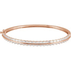 Lab-Grown Diamond Bangle Bracelet