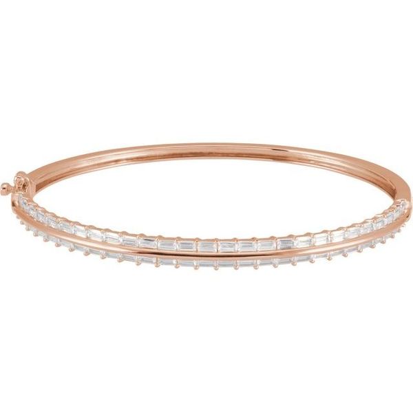 Lab-Grown Diamond Bangle Bracelet