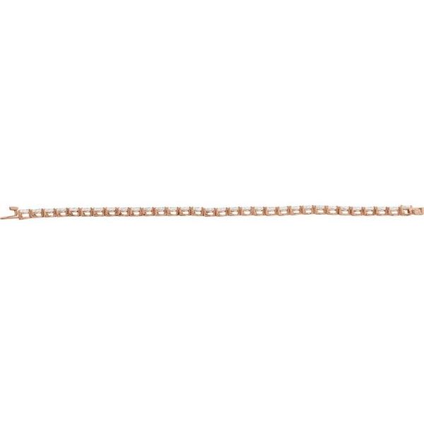 Lab-Grown Diamond Line Bracelet - Image 4