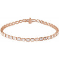 Lab-Grown Diamond Line Bracelet