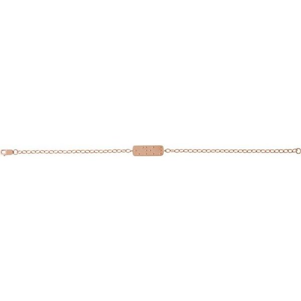 Reversible Love Braille Bracelet - Image 2