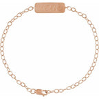 Reversible Love Braille Bracelet - Image 3