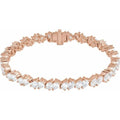 Lab-Grown Diamond Line Bracelet