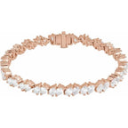Lab-Grown Diamond Line Bracelet