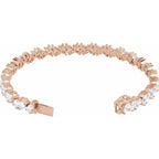 Lab-Grown Diamond Line Bracelet - Image 2