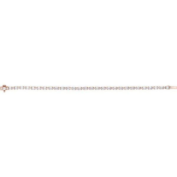 Lab-Grown Diamond Line Bracelet - Image 3