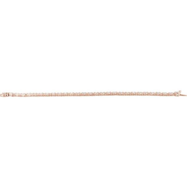 Lab-Grown Diamond Line Bracelet - Image 4