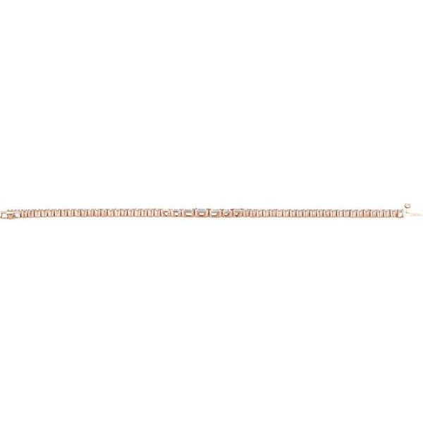 Lab-Grown Diamond Line Bracelet - Image 4
