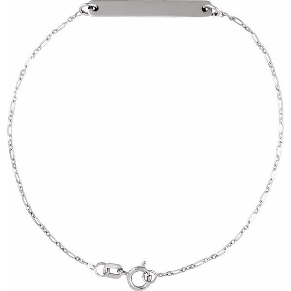 Engravable Bar Bracelet