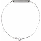 Engravable Bar Bracelet