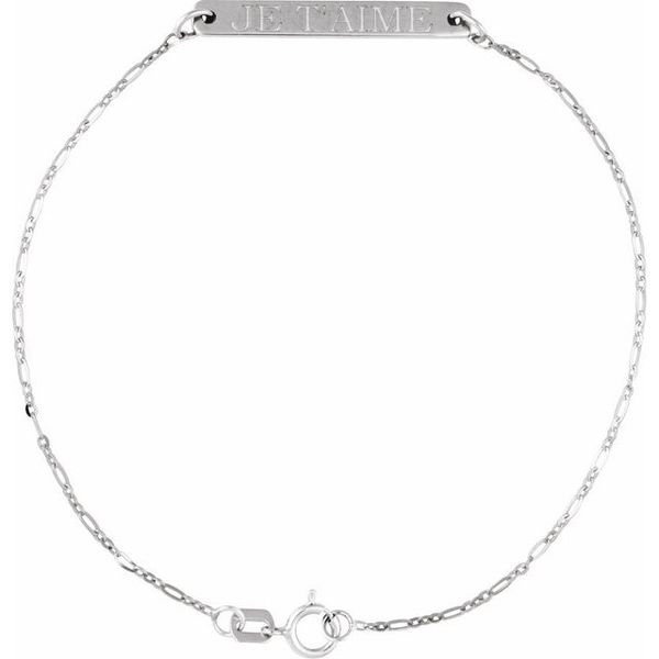 Engravable Bar Bracelet - Image 3