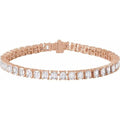 Lab-Grown Diamond Line Bracelet