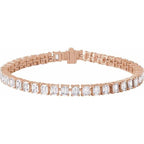 Lab-Grown Diamond Line Bracelet