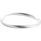 Wavy Bangle Bracelet