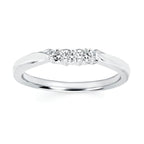 14k White Gold Bridal Set - Image 3