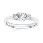 14k White Gold Bridal Set - Image 2