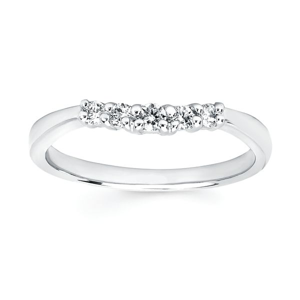 14k White Gold Bridal Set - Image 3