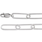 6.2 mm Paperclip-Style Chain